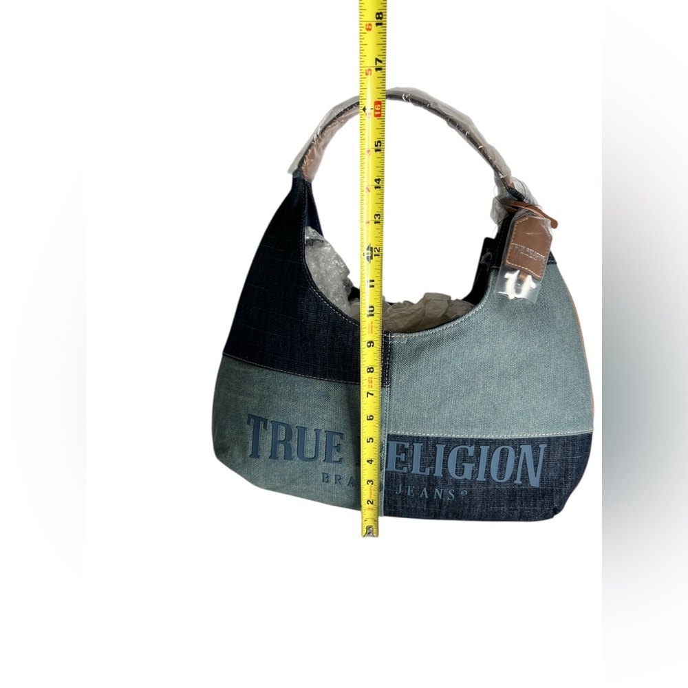 True Religion Denim Patchwork Hobo Bag - Picture 9 of 11